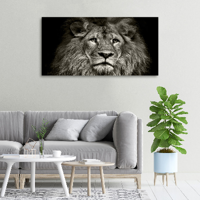 Cuadro canvas con impresión uv duradera horizontal León