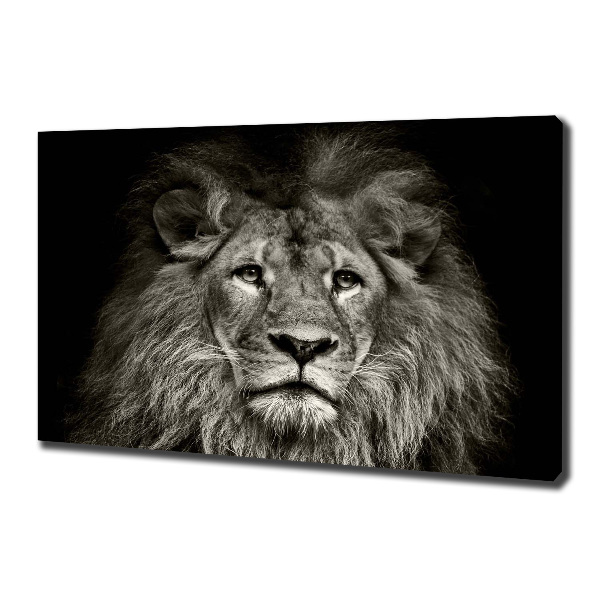Cuadro canvas con impresión uv duradera horizontal León
