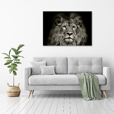 Cuadro canvas con impresión uv duradera horizontal León