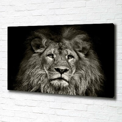 Cuadro canvas con impresión uv duradera horizontal León