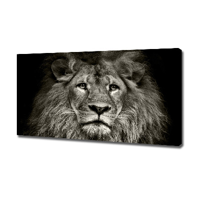 Cuadro canvas con impresión uv duradera horizontal León