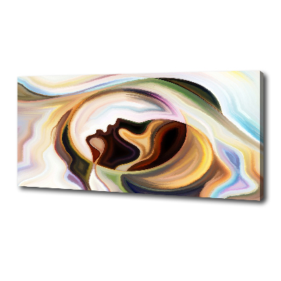 Foto en lienzo con acabado profesional horizontal Abstracción