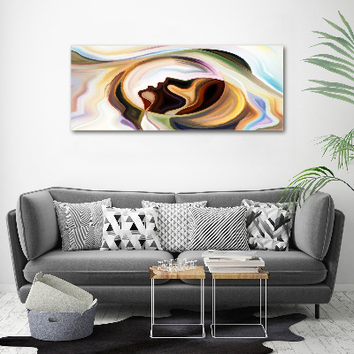 Foto en lienzo con acabado profesional horizontal Abstracción