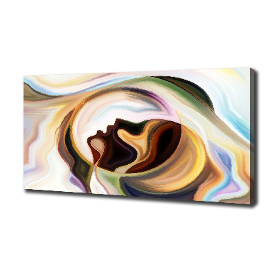 Foto en lienzo con acabado profesional horizontal Abstracción