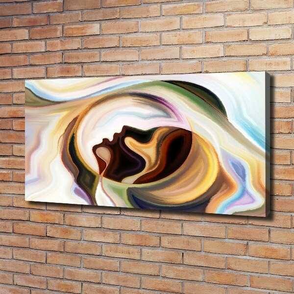 Foto en lienzo con acabado profesional horizontal Abstracción