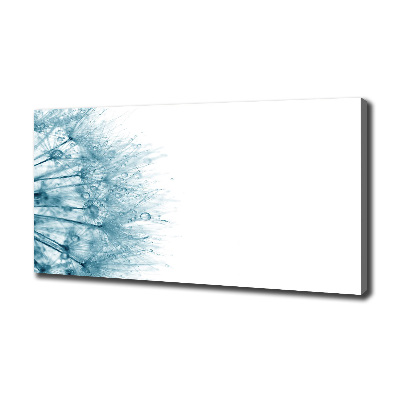 Cuadro canvas moderno de gran formato horizontal Diente de león