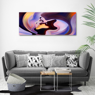 Foto en lienzo con acabado profesional horizontal Abstracción