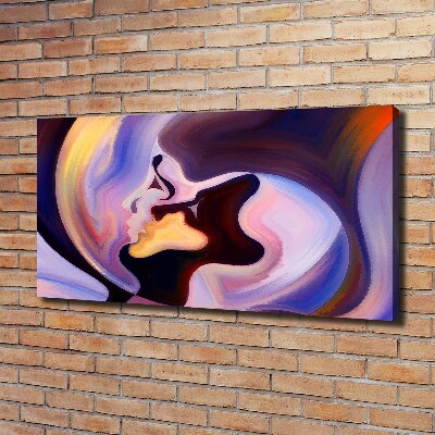 Foto en lienzo con acabado profesional horizontal Abstracción