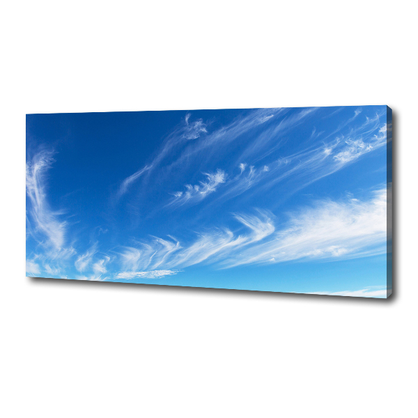 Cuadro canvas con impresión uv duradera horizontal cielo azul