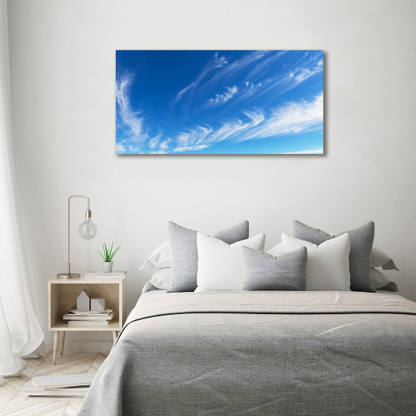 Cuadro canvas con impresión uv duradera horizontal cielo azul