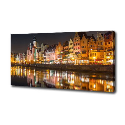 Cuadro canvas con impresión uv duradera horizontal Gdansk, Polonia