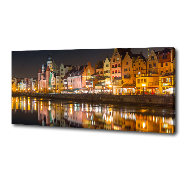 Cuadro canvas con impresión uv duradera horizontal Gdansk, Polonia