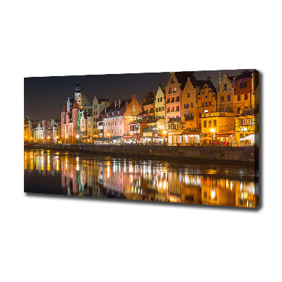 Cuadro canvas con impresión uv duradera horizontal Gdansk, Polonia