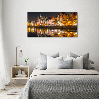 Cuadro canvas con impresión uv duradera horizontal Gdansk, Polonia