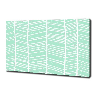 Foto en lienzo con acabado profesional horizontal Patrón de espiga