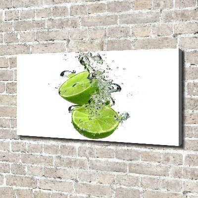 Cuadro canvas con impresión uv duradera horizontal Cal bajo el agua