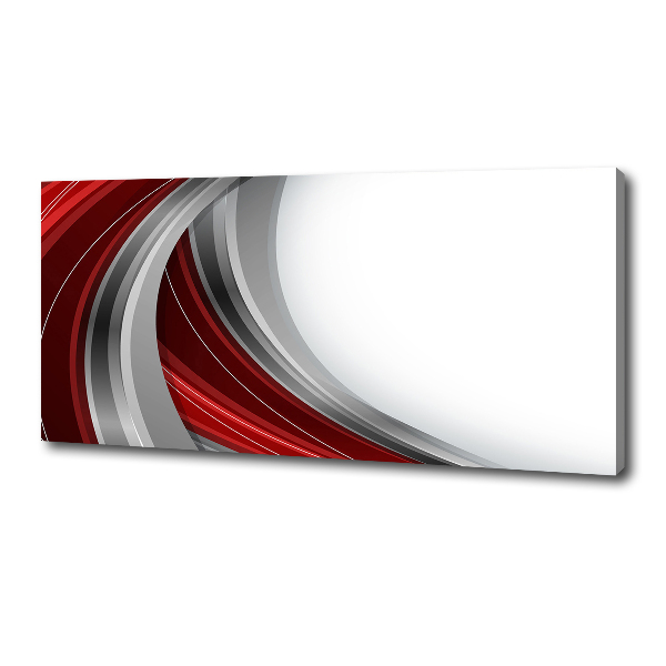 Cuadro canvas moderno de gran formato horizontal Fondo de ondas