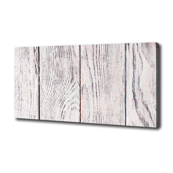 Cuadro canvas moderno de gran formato horizontal pared de madera