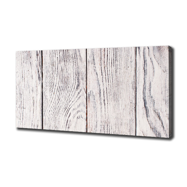 Cuadro canvas moderno de gran formato horizontal pared de madera