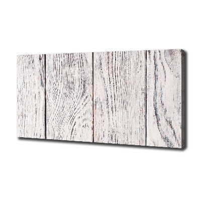 Cuadro canvas moderno de gran formato horizontal pared de madera