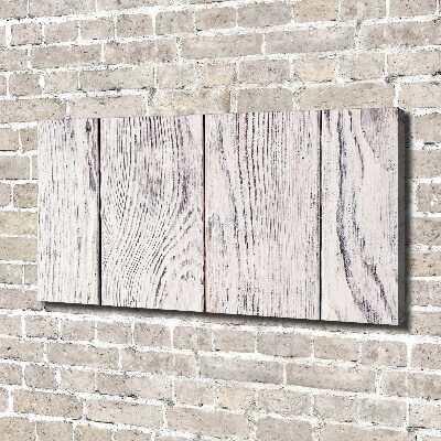 Cuadro canvas moderno de gran formato horizontal pared de madera