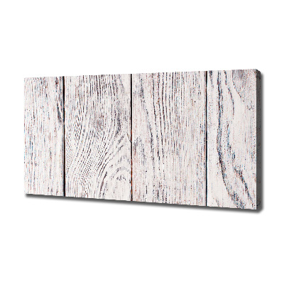 Cuadro canvas moderno de gran formato horizontal pared de madera