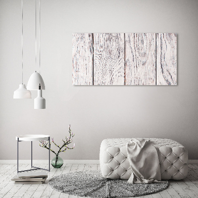 Cuadro canvas moderno de gran formato horizontal pared de madera