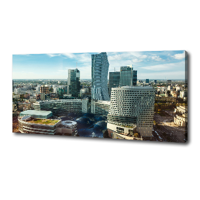 Fotocuadro en lienzo de alta calidad horizontal Varsovia, Polonia