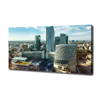 Fotocuadro en lienzo de alta calidad horizontal Varsovia, Polonia