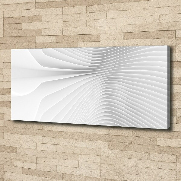 Cuadro canvas moderno de gran formato horizontal Líneas abstractas