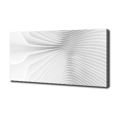Cuadro canvas moderno de gran formato horizontal Líneas abstractas