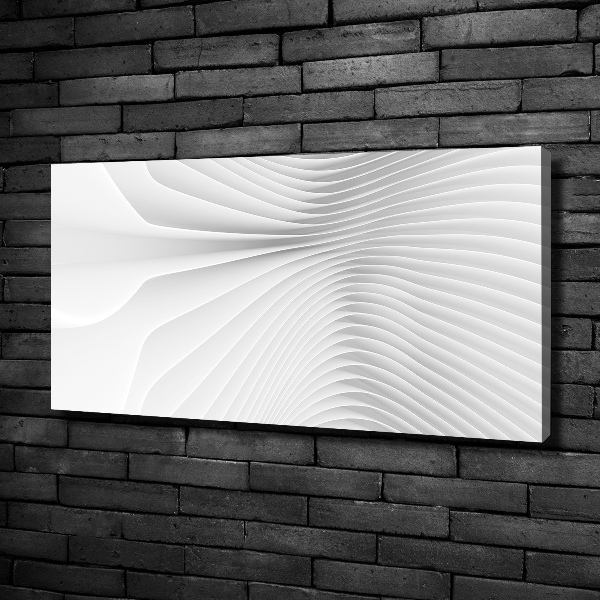 Cuadro canvas moderno de gran formato horizontal Líneas abstractas