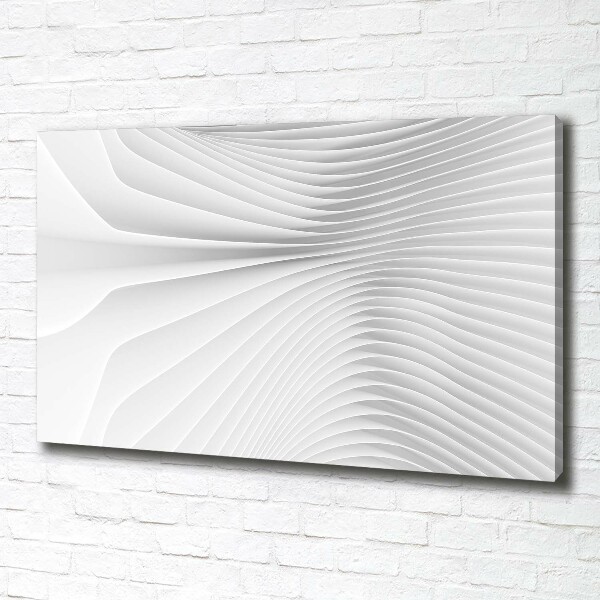 Cuadro canvas moderno de gran formato horizontal Líneas abstractas
