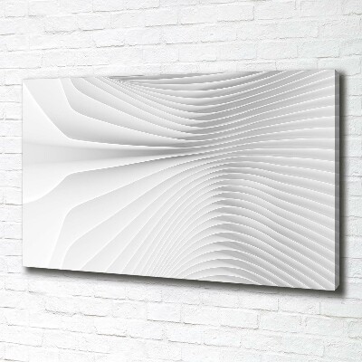 Cuadro canvas moderno de gran formato horizontal Líneas abstractas