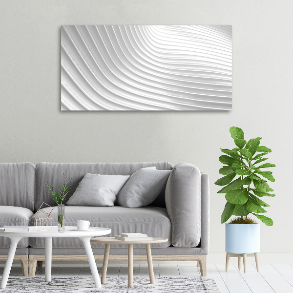 Foto en lienzo con acabado profesional horizontal Líneas abstractas
