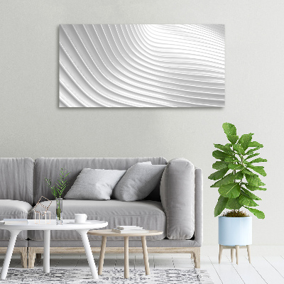 Foto en lienzo con acabado profesional horizontal Líneas abstractas