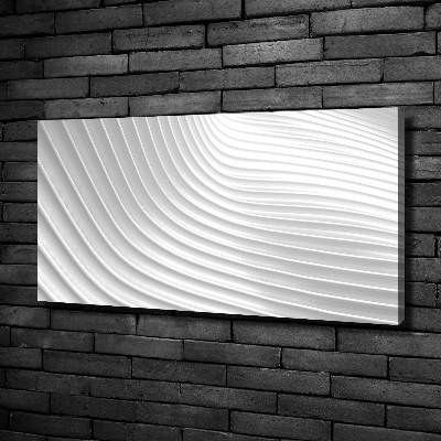 Foto en lienzo con acabado profesional horizontal Líneas abstractas