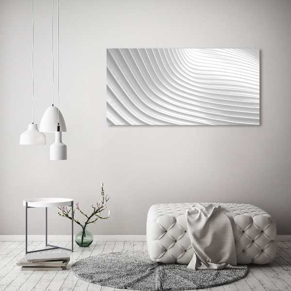 Foto en lienzo con acabado profesional horizontal Líneas abstractas
