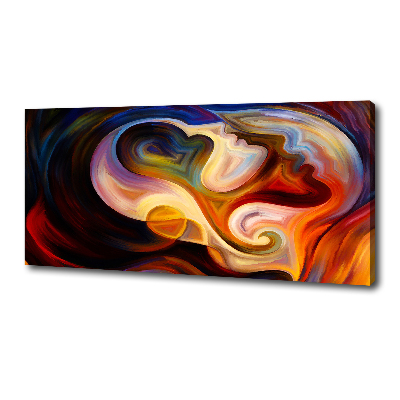 Fotocuadro en lienzo de alta calidad horizontal Abstracción