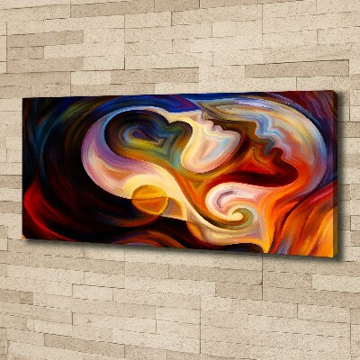 Fotocuadro en lienzo de alta calidad horizontal Abstracción