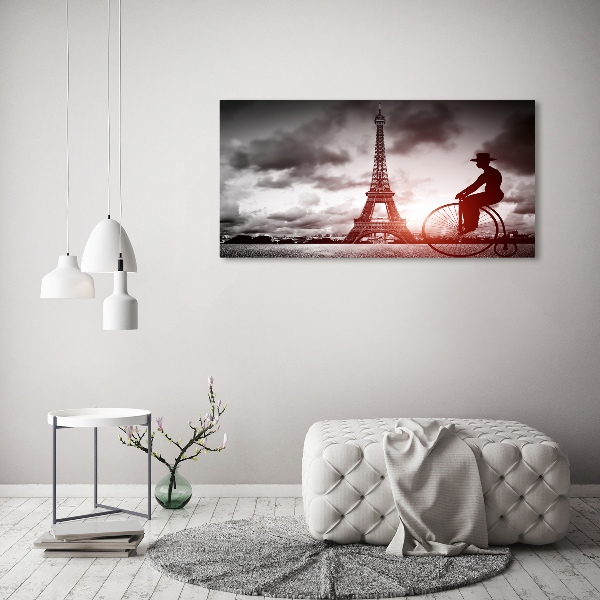 Fotocuadro en lienzo de alta calidad horizontal Torre Eiffel de París