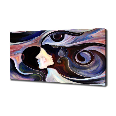 Foto en lienzo con acabado profesional horizontal Abstracción