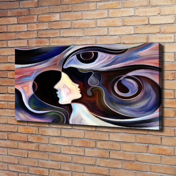 Foto en lienzo con acabado profesional horizontal Abstracción