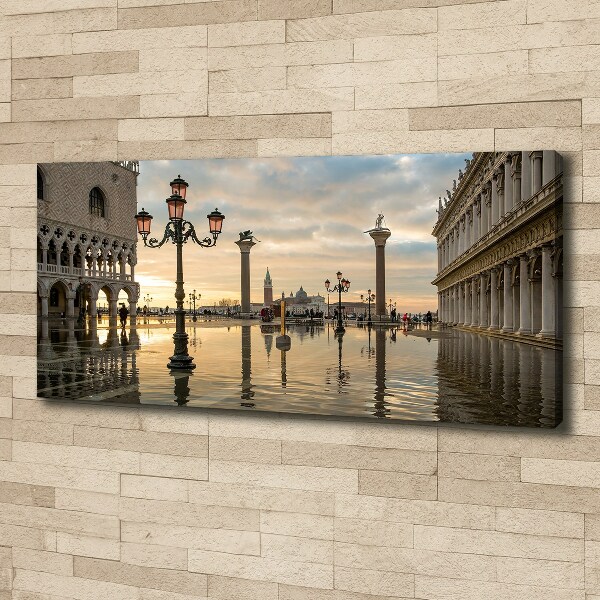 Foto en lienzo con acabado profesional horizontal Venecia, Italia