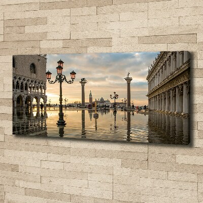 Foto en lienzo con acabado profesional horizontal Venecia, Italia