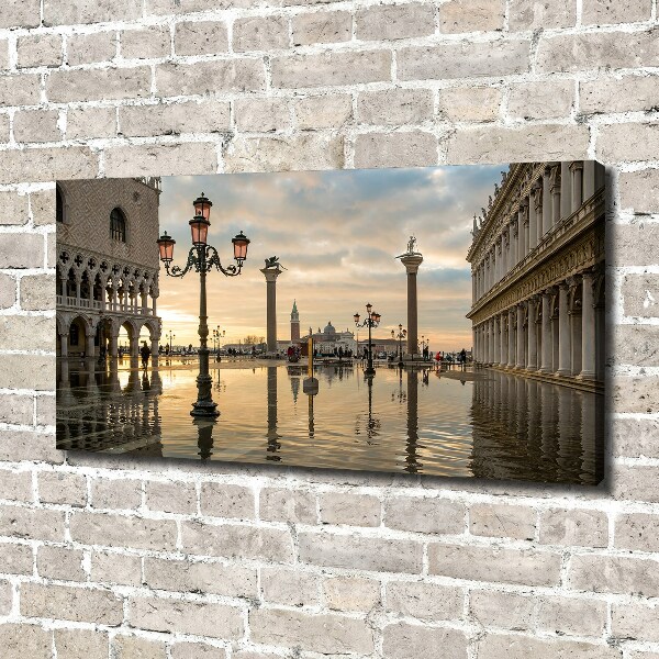 Foto en lienzo con acabado profesional horizontal Venecia, Italia