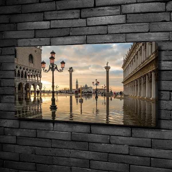 Foto en lienzo con acabado profesional horizontal Venecia, Italia