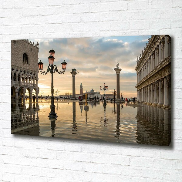 Foto en lienzo con acabado profesional horizontal Venecia, Italia