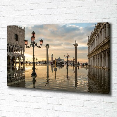 Foto en lienzo con acabado profesional horizontal Venecia, Italia
