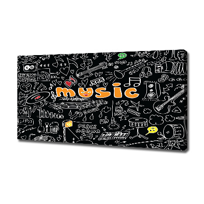 Fotocuadro en lienzo de alta calidad horizontal Símbolos musicales